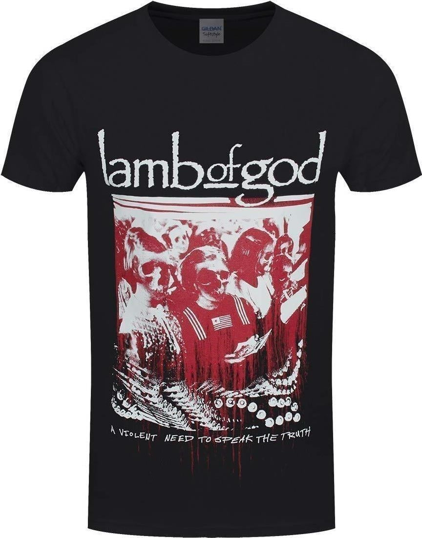 Lamb Of God: Enough Is Enough (T-Shirt Unisex Tg. S)