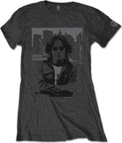 John Lennon: Denim Skyline (T-Shirt Donna Tg. S)
