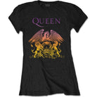 Queen: Rock Off - Gradient Crest (T-Shirt Donna Tg. M)