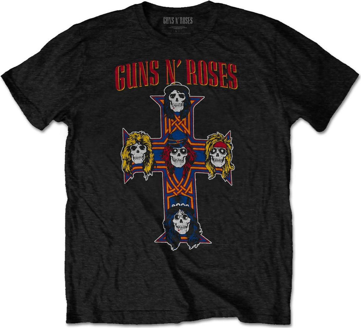 Guns N' Roses: Rock Off - Vintage Cross (T-Shirt Uomo Tg. XL)