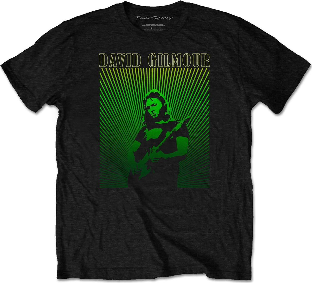David Gilmour: Rays Gradient (T-Shirt Unisex Tg. L)