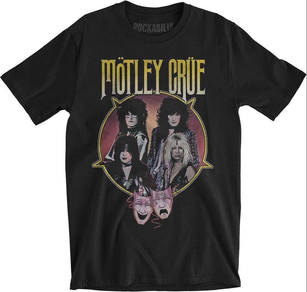 Motley Crue: Theatre Pentagram (T-Shirt Unisex Tg. M)