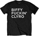 Biffy Clyro: Rock Off - Biffy Fucking Clyro (T-Shirt Unisex Tg. S)