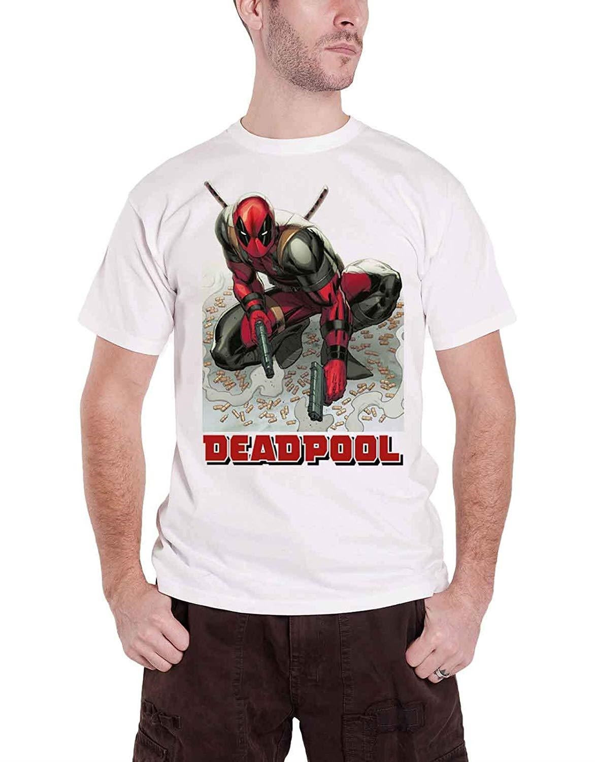 Marvel Comics: Rock Off - Deadpool Bullet (T-Shirt Unisex Tg. XL)