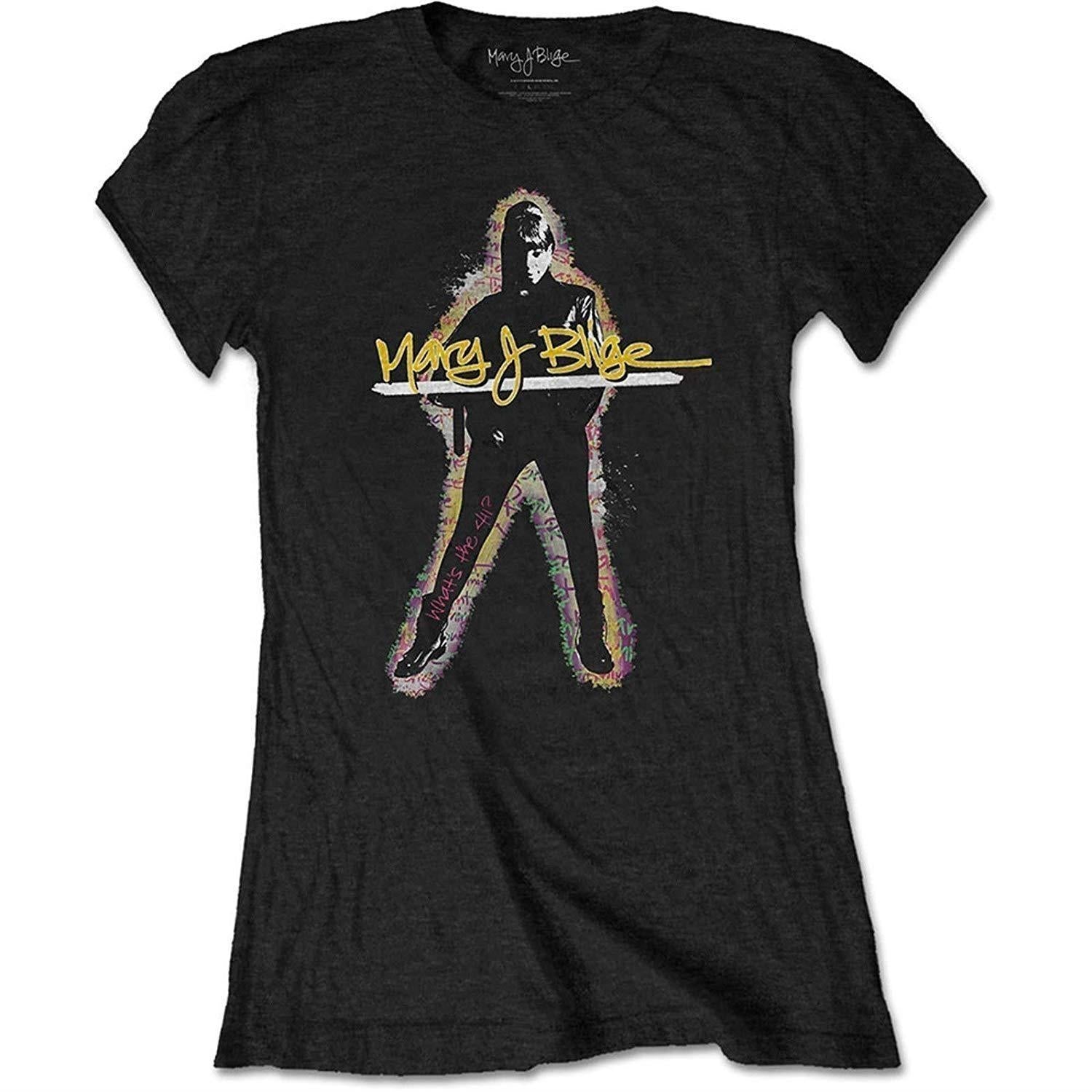 Mary J Blige: Rock Off - Glow (T-Shirt Donna Tg. S)