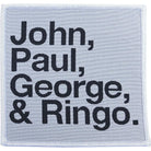 Beatles (The): John, Paul, George, Ringo Black On White (Toppa)