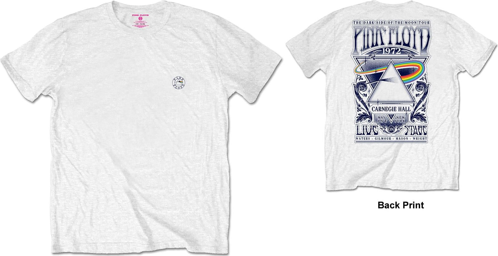 Pink Floyd: Rock Off - Carnegie Hall Back Print/Retail Pack (T-Shirt Unisex Tg. L)