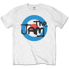 Jam (The): Rock Off - Spray Target Logo White (T-Shirt Bambino 3-4 Anni)