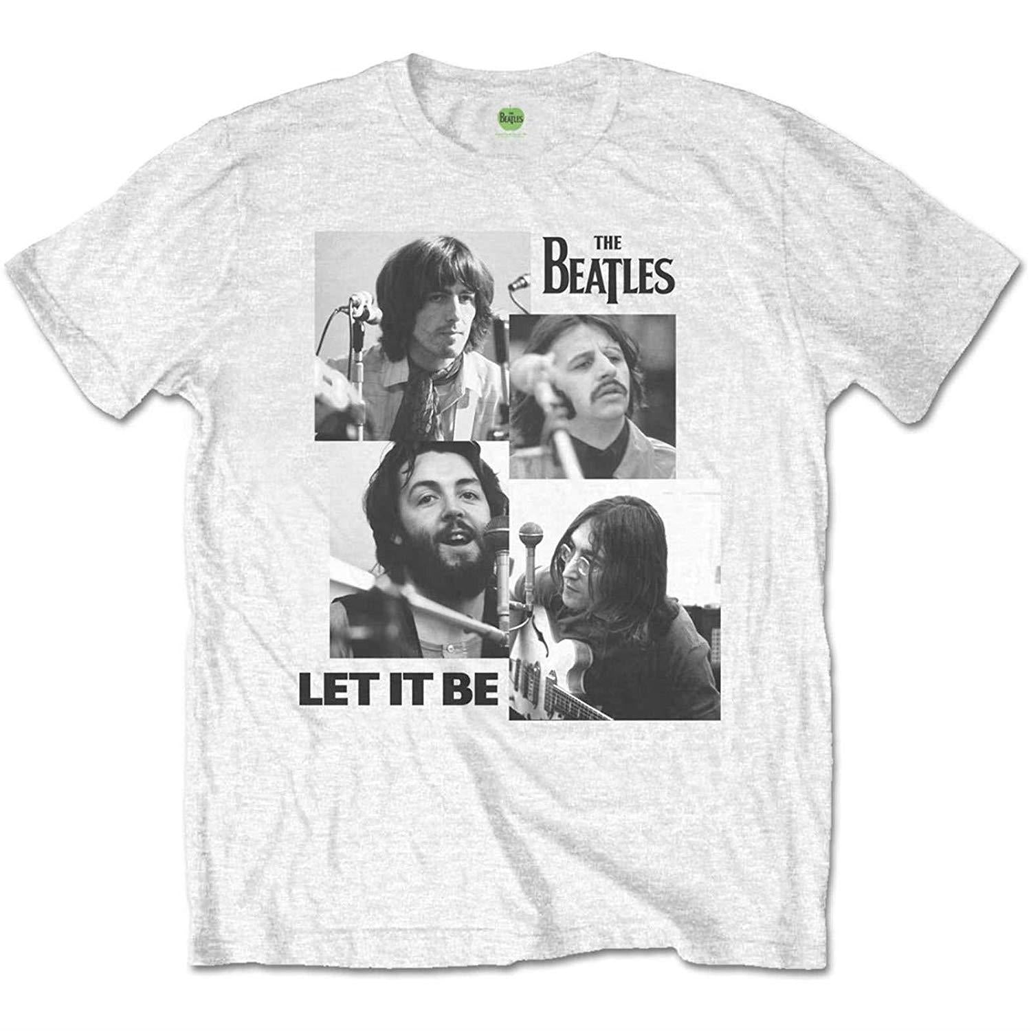 Beatles (The): Rock Off - Let It Be (T-Shirt Bambino 1-2 Anni)