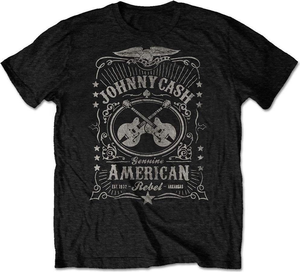 Johnny Cash: American Rebel (T-Shirt Unisex Tg. M)