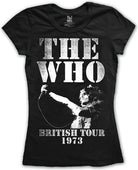 Who (The): British Tour 1973 (T-Shirt Donna Tg. 2XL)