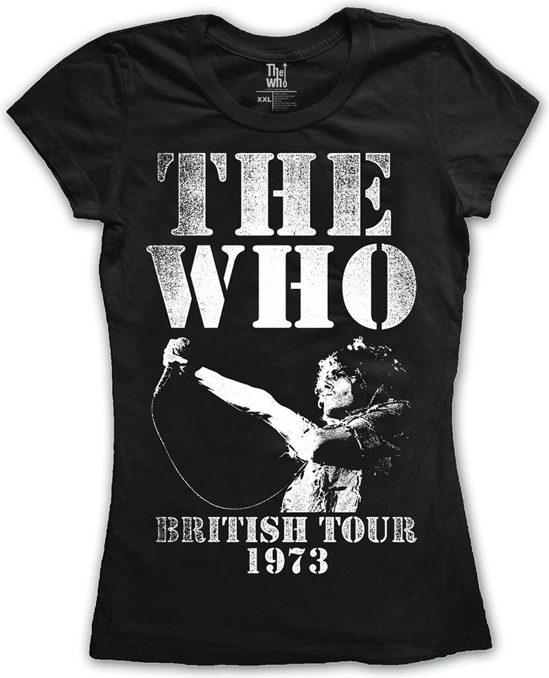 Who (The): British Tour 1973 (T-Shirt Donna Tg. 2XL)