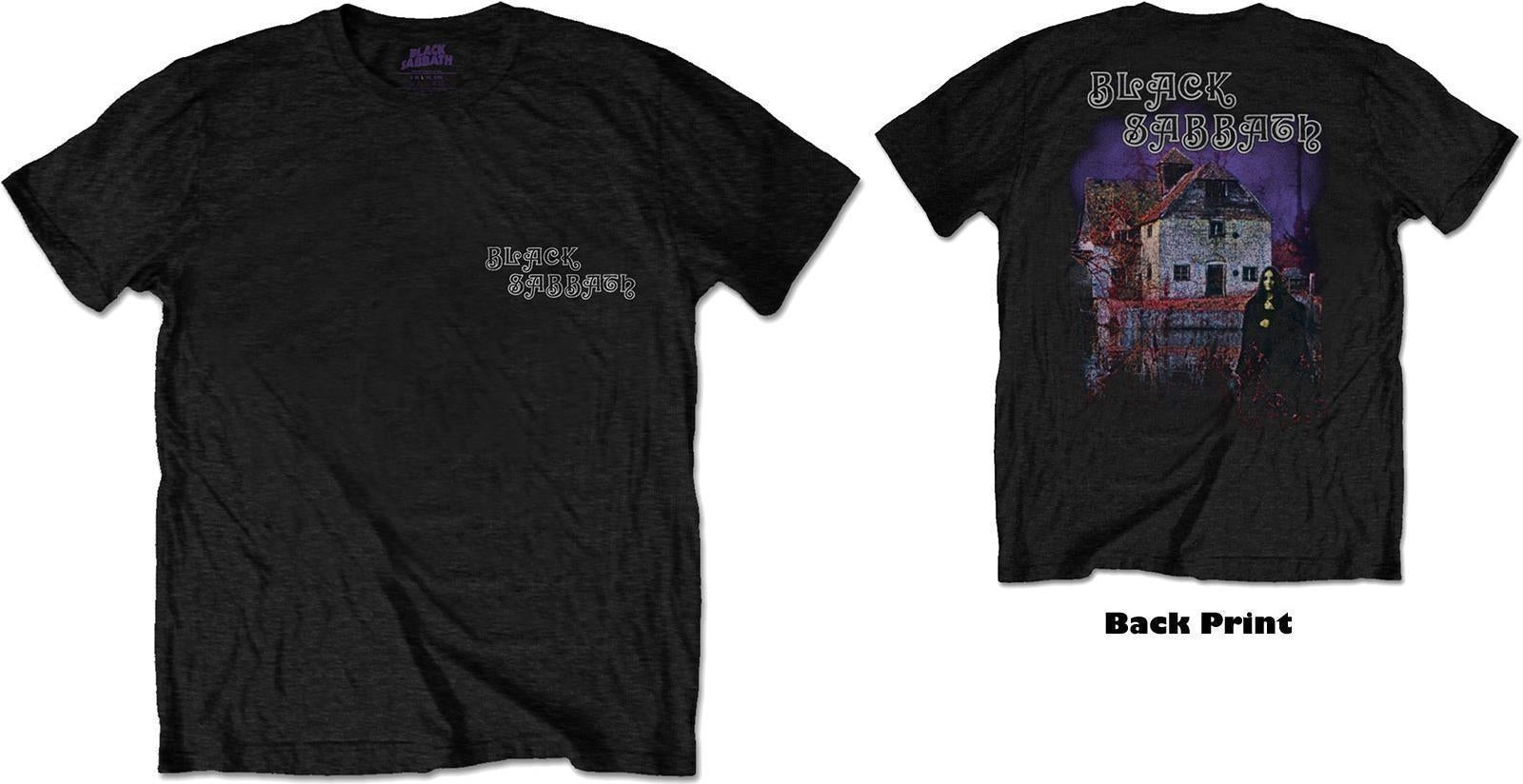 Black Sabbath: Rock Off - Debut Album Back Print (T-Shirt Unisex Tg. M)