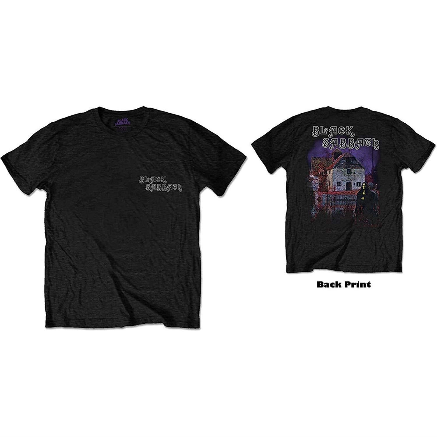 Black Sabbath: Rock Off - Debut Album Back Print (T-Shirt Unisex Tg. L)