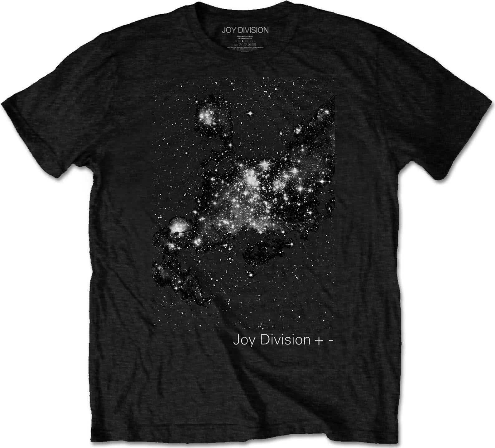 Joy Division: Rock Off - Plus/Minus Black (T-Shirt Unisex Tg. L)