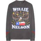 Willie Nelson: Texan Pride (Arm Print) (Maglia Manica Lunga Unisex Tg. M)