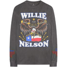 Willie Nelson: Rock Off - Texan Pride Arm Print (Maglia Manica Lunga Unisex Tg. M)