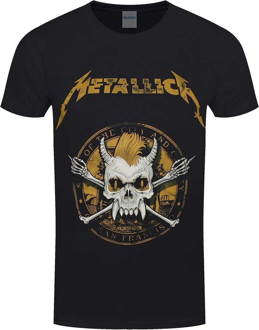 Metallica: Rock Off - Scary Guy Seal (T-Shirt Unisex Tg. L)
