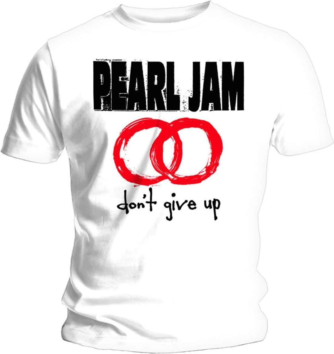 Pearl Jam: Rock Off - Don'T Give Up (T-Shirt Unisex Tg. M)