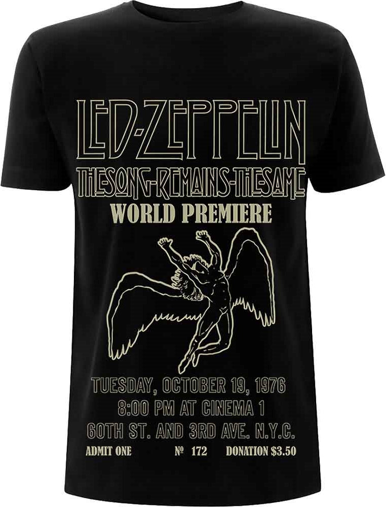 Led Zeppelin: Rock Off - Tsrts World Premier (T-Shirt Unisex Tg. XL)