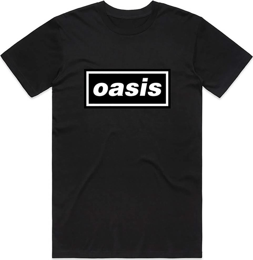 Oasis: Rock Off - Decca Logo (T-Shirt Unisex Tg. M)