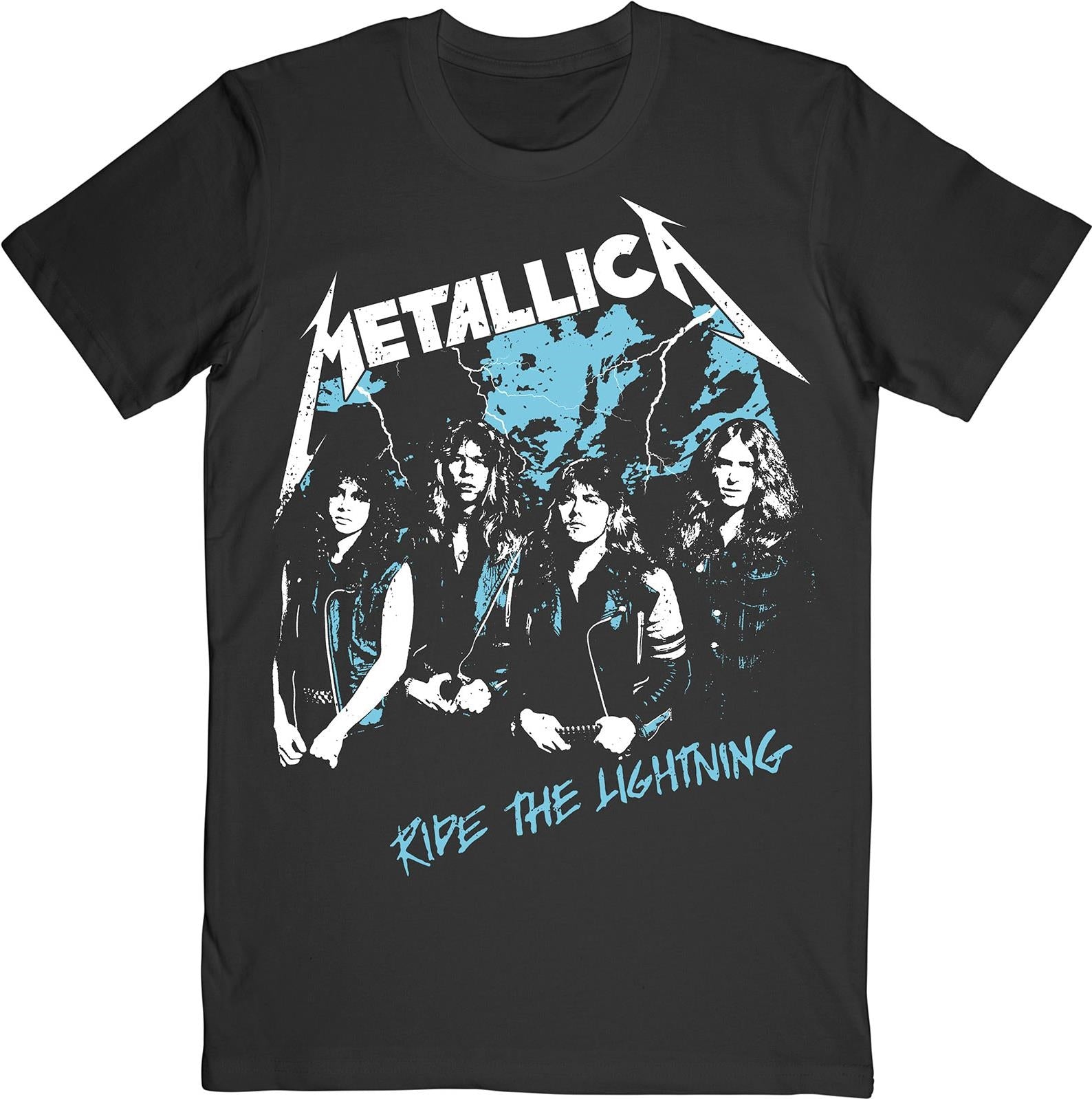 Metallica: Vintage Ride The Lightning (T-Shirt Unisex Tg. L)