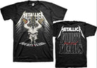 Metallica: Rock Off - 40Th Anniversary Forty Years Back Print (T-Shirt Unisex Tg. L)