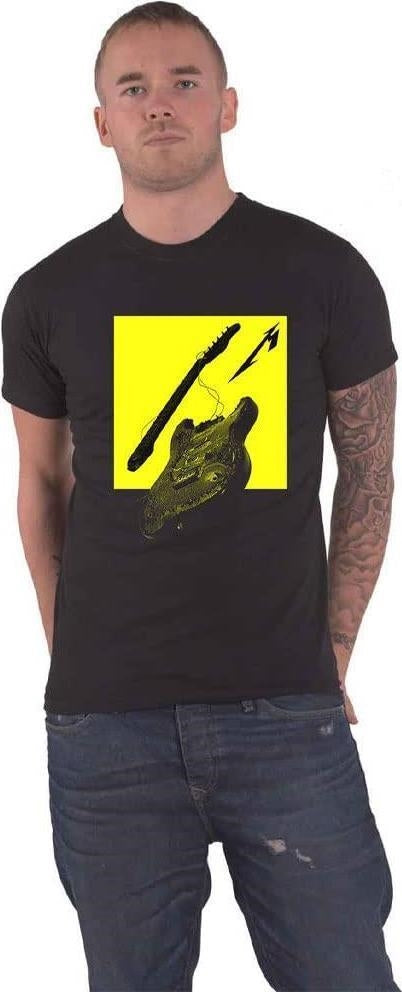 Metallica: 72 Seasons Broken/Burnt Guitar (Back Print) (T-Shirt Unisex Tg. S)