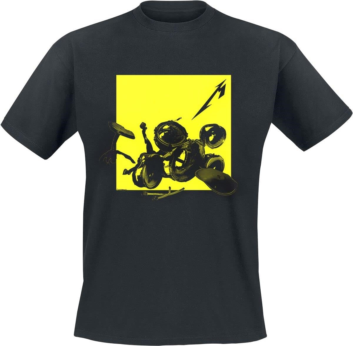 Metallica: 72 Seasons Broken/Burnt Drums (Back Print) (T-Shirt Unisex Tg. L)