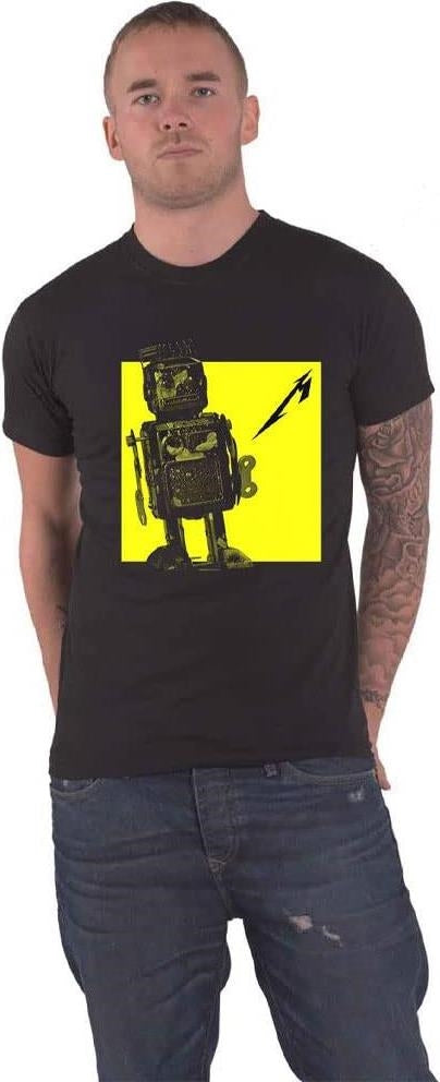 Metallica: 72 Seasons Burnt Robot (Back Print) (T-Shirt Unisex Tg. S)
