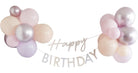 Bunting - Happy Birthday With Balloons -