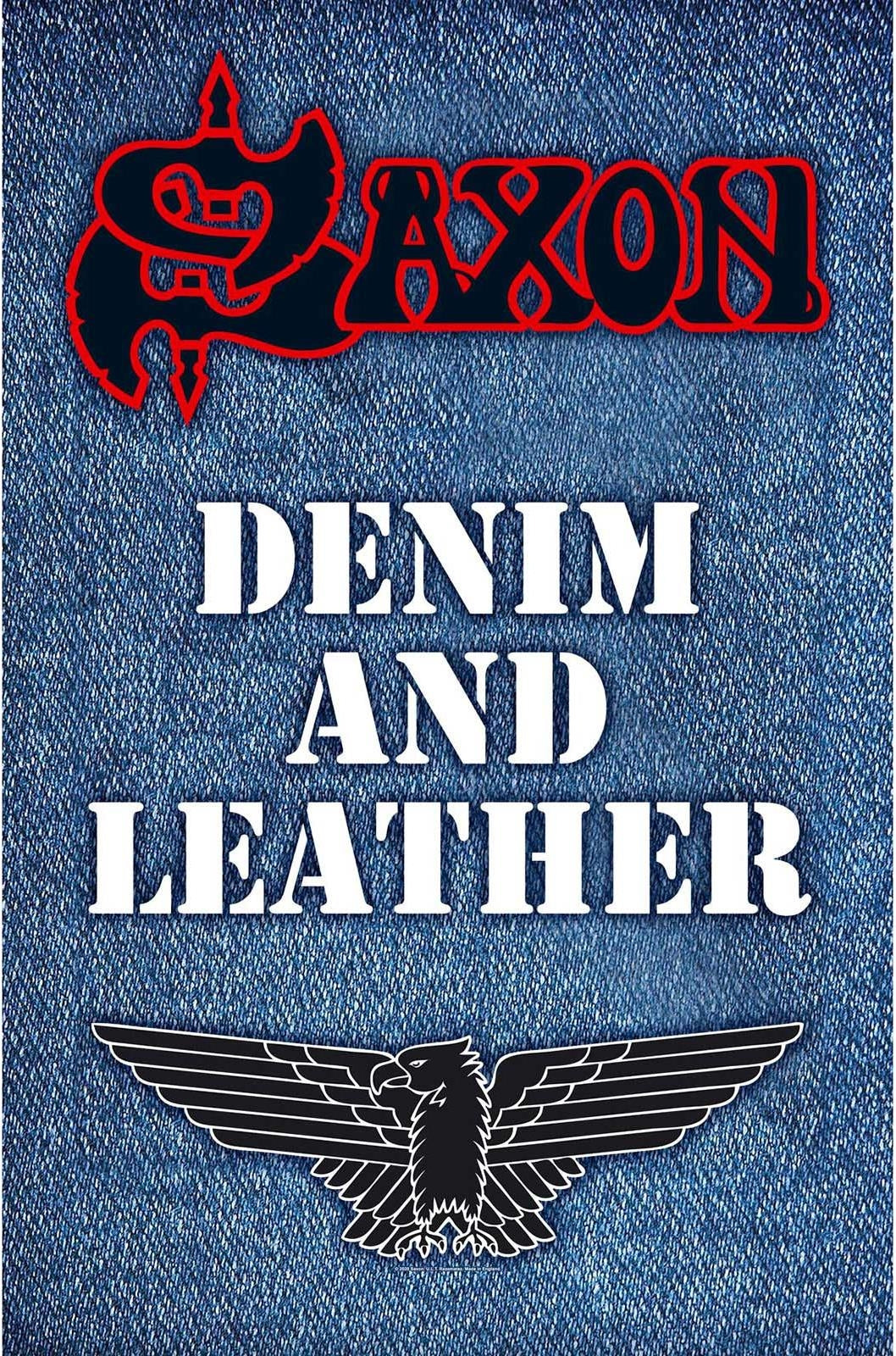 Saxon: Denim & Leather (Bandiera)