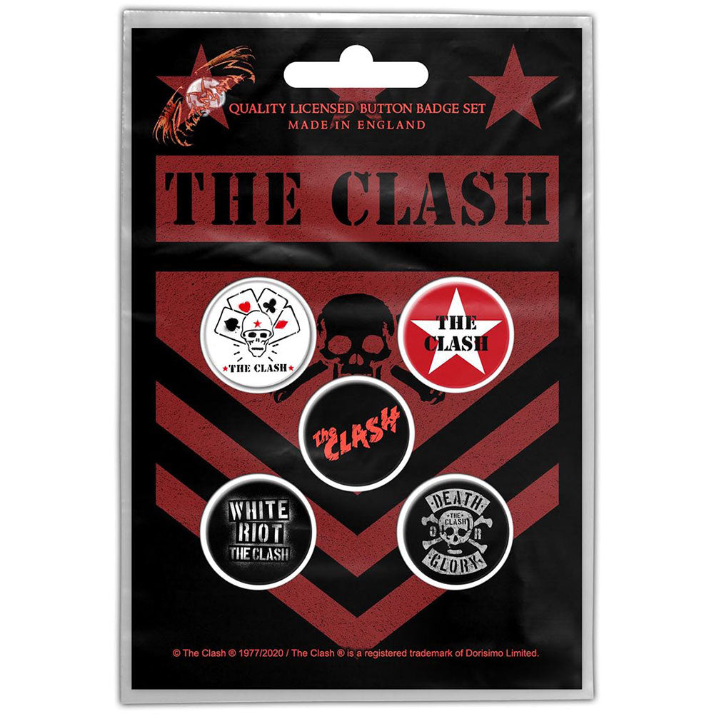 Clash (The): London Calling Button Badge Pack
