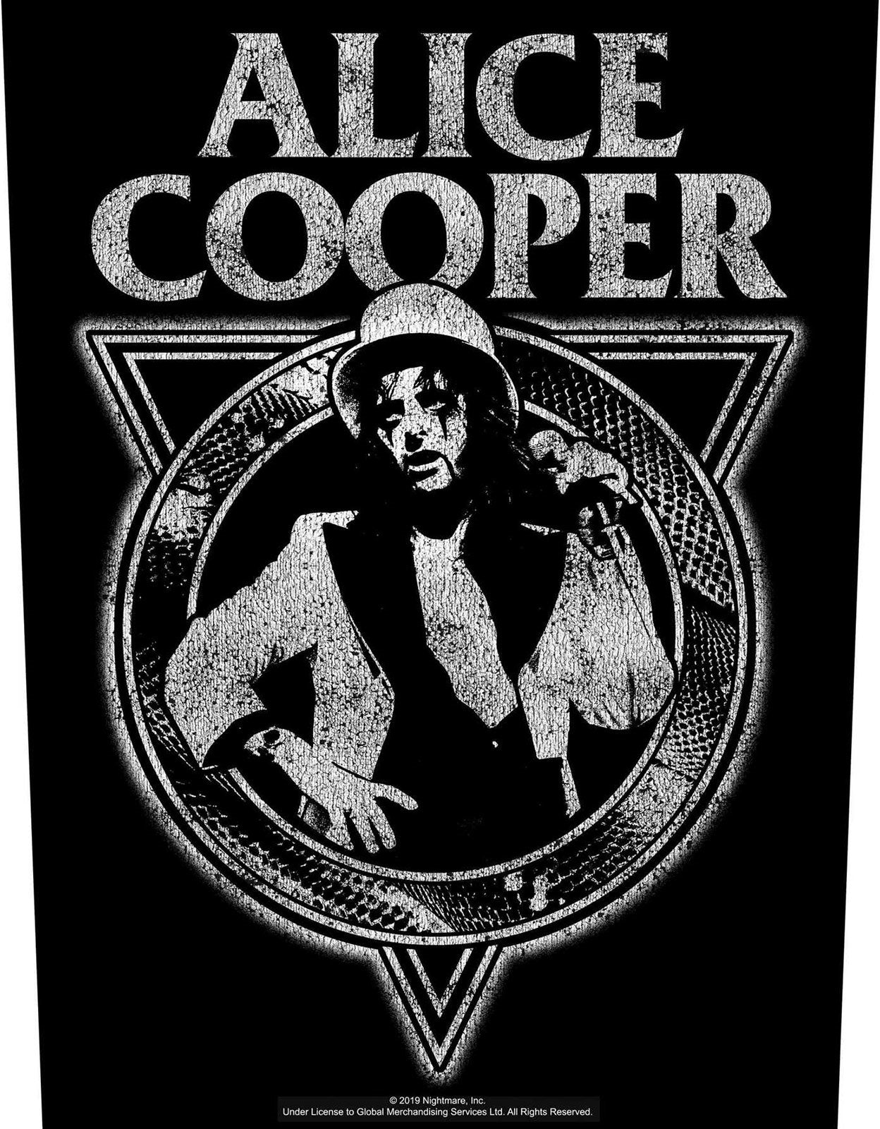 Alice Cooper: Snakeskin Back Patch (Toppa)