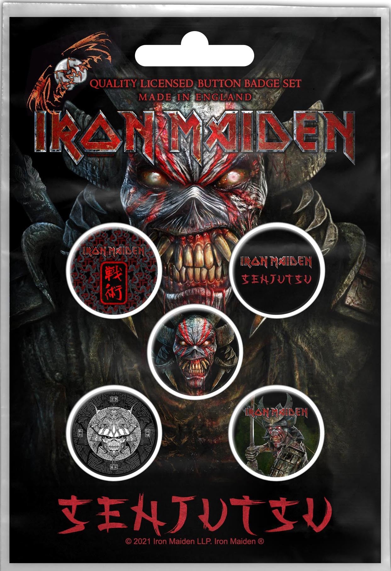 Iron Maiden: Senjutsu (Badge Pack)