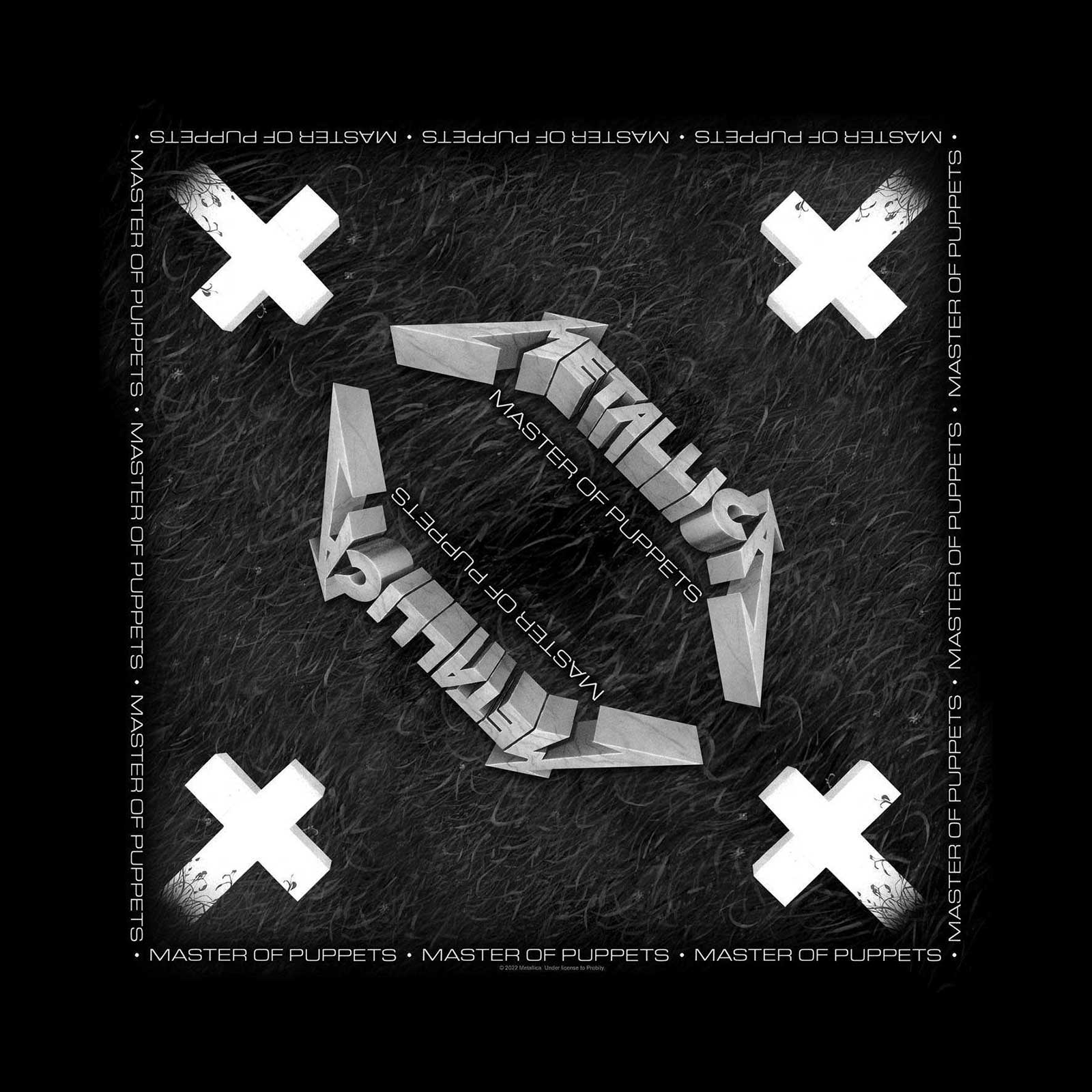 Metallica: Master Of Puppets Unisex Bandana