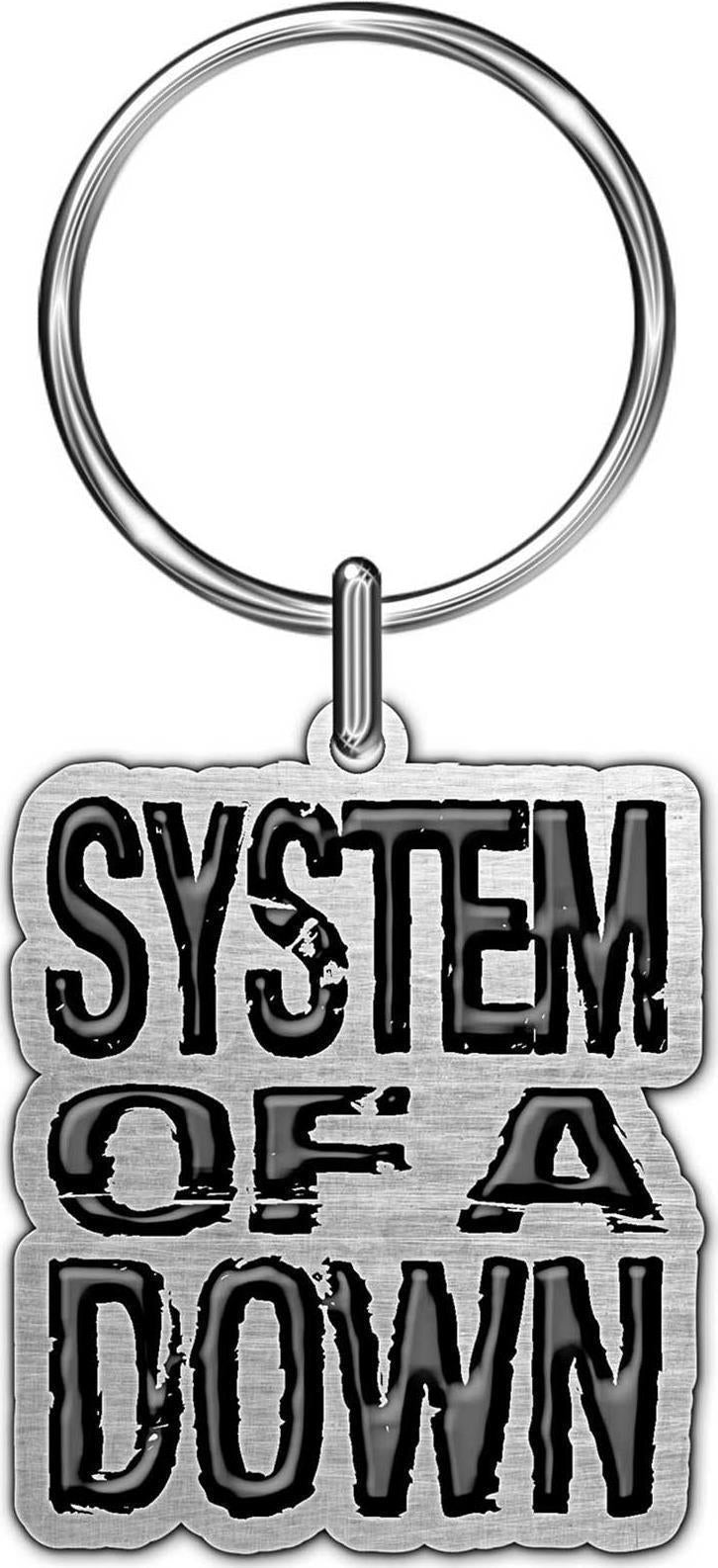 System Of A Down: Rock Off - Logo (Keychain / Portachiavi)