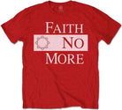 Faith No More: Classic New Logo Star Red (T-Shirt Unisex Tg. L)