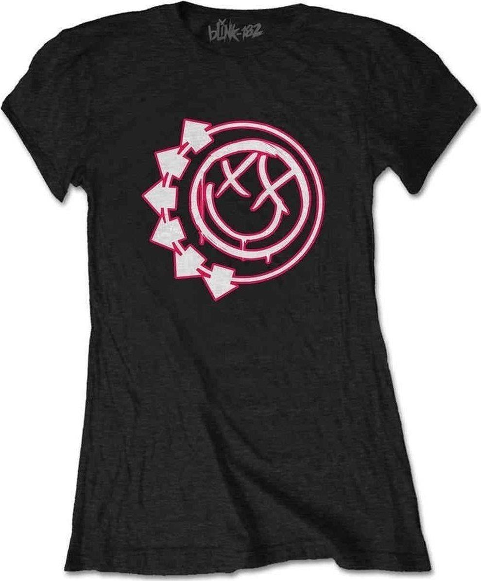 Blink-182: Rock Off - Six Arrow Smiley (T-Shirt Donna Tg. M)