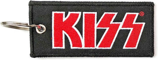 Kiss: Red Logo (Embroidered) (Portachiavi)