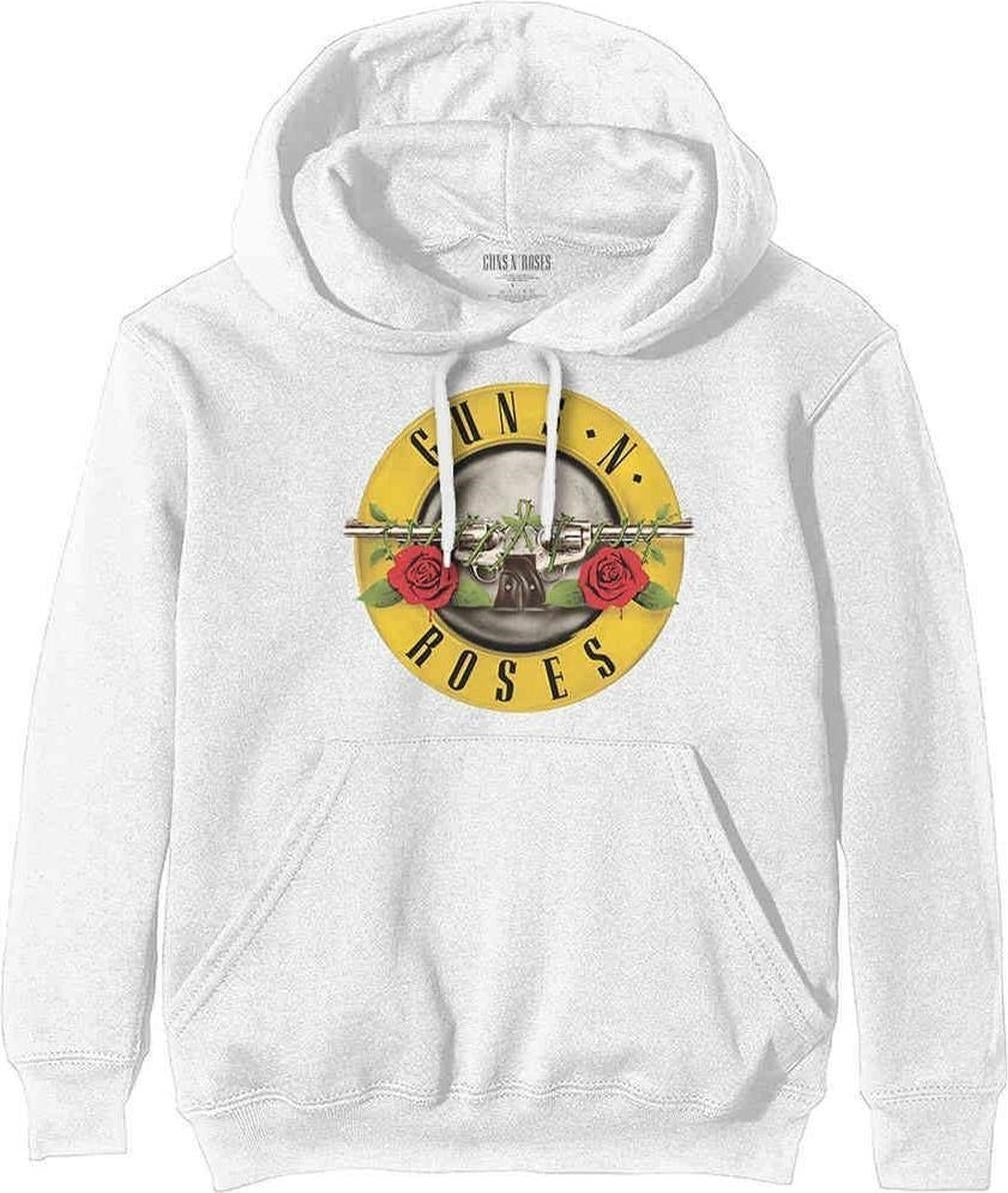 Guns N Roses: Classic Logo (Felpa Con Cappuccio Unisex Tg. 2XL)