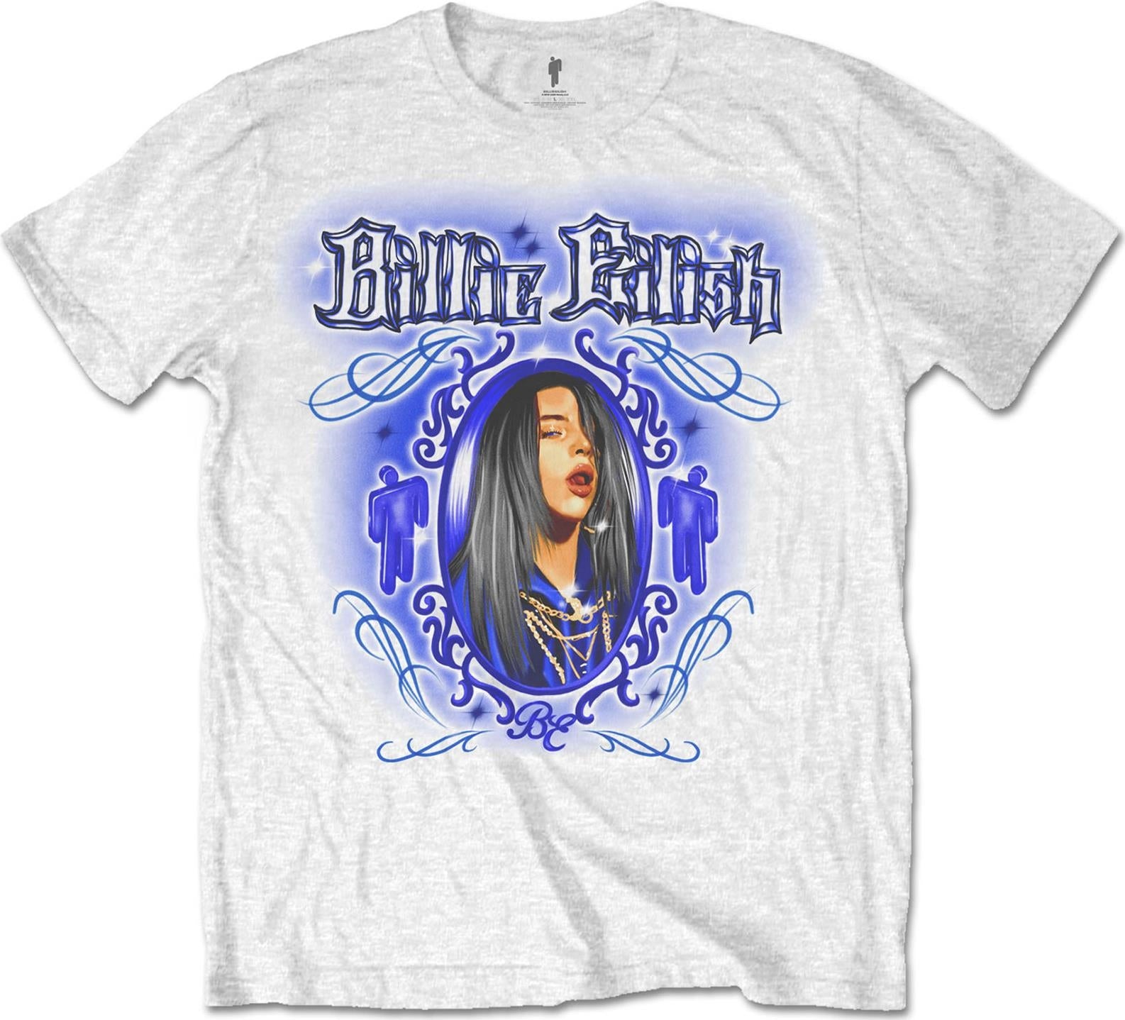 Billie Eilish: Rock Off - Airbrush (T-Shirt Unisex Tg. L)