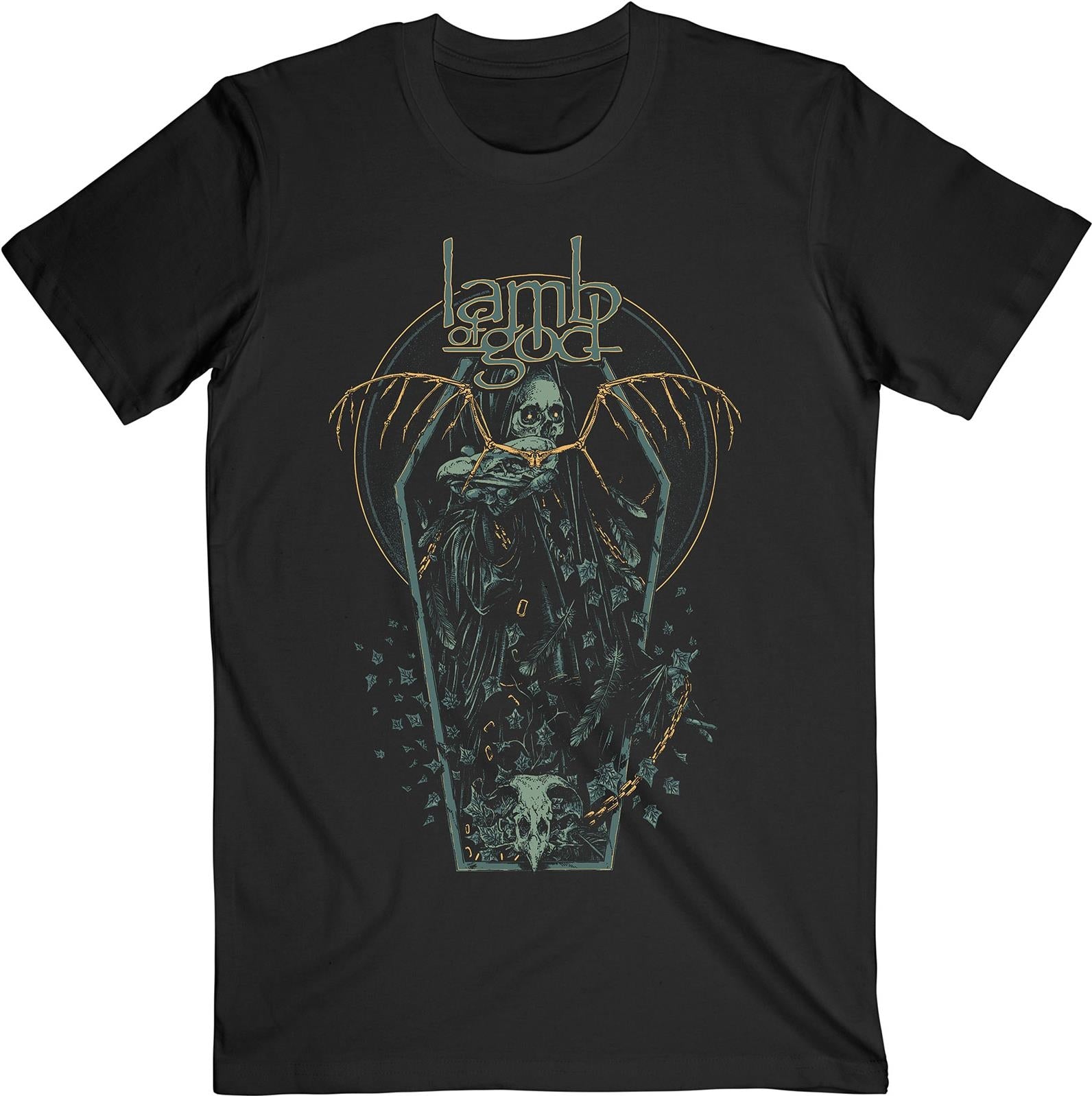 Lamb Of God: Coffin Kopia (T-Shirt Unisex Tg. S)