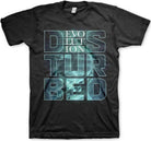 Disturbed: Rock Off - Evolution (T-Shirt Unisex Tg. S)