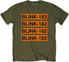 Blink-182: Rock Off - Log Repeat (T-Shirt Unisex Tg. XL)