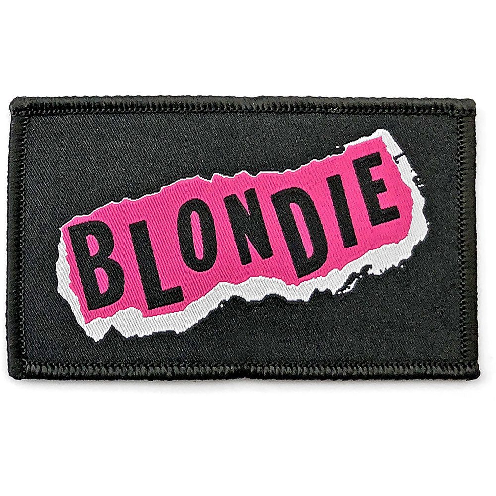 Blondie: Punk Logo Standard Patch (Toppa)