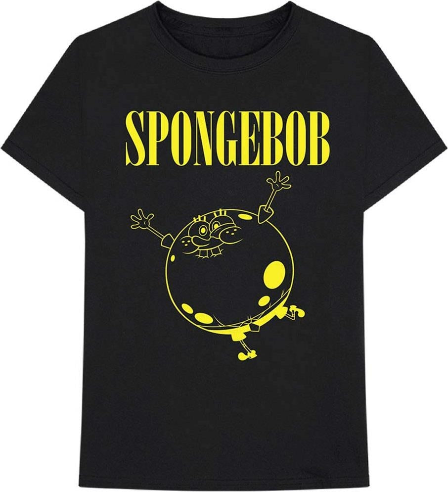 Spongebob Squarepants: Rock Off - Inflated Sponge (T-Shirt Unisex Tg. M)