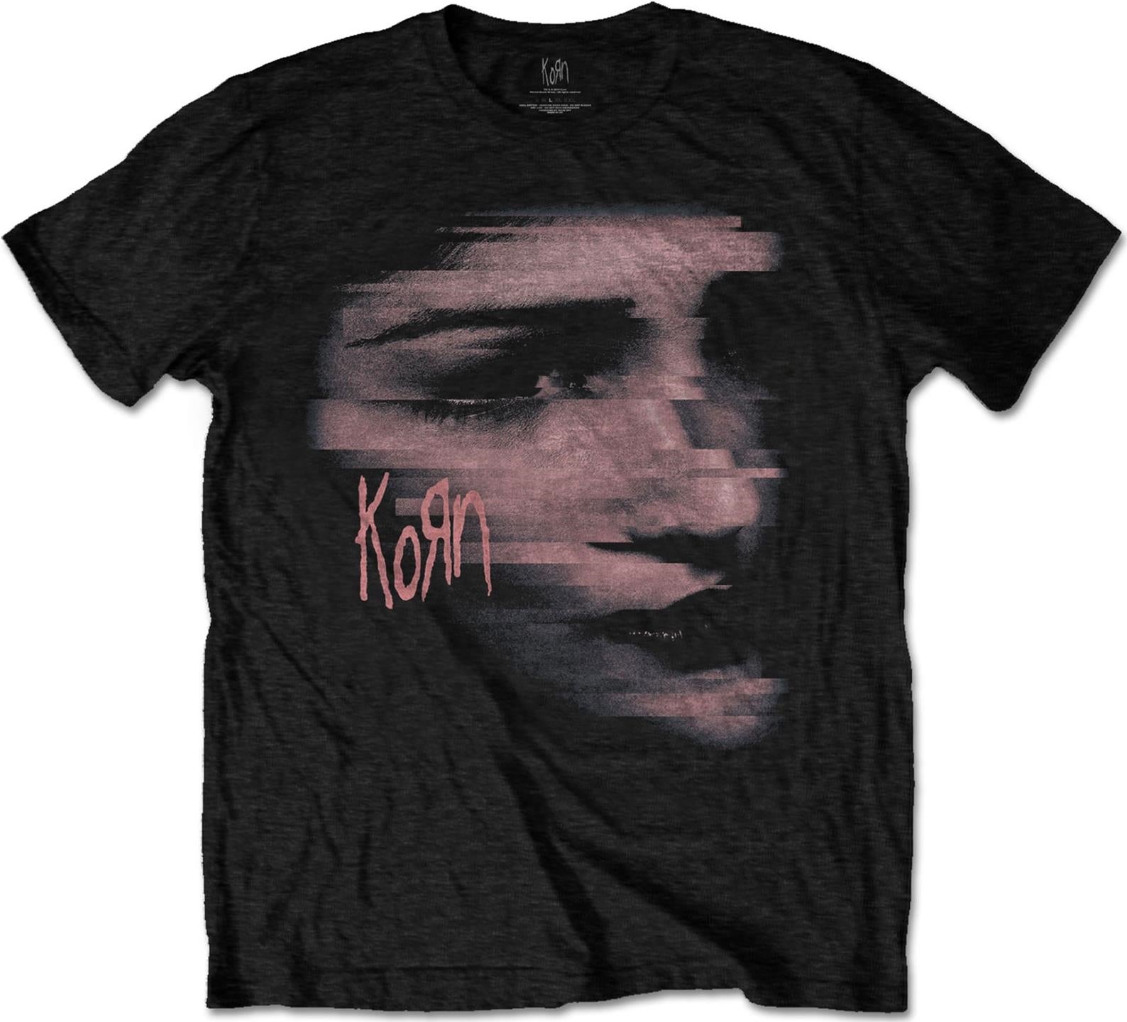 Korn: Rock Off - Chopped Face (T-Shirt Unisex Tg. M)
