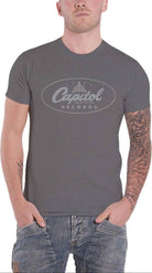 Capitol Records: Logo Grey (T-Shirt Unisex Tg. M)