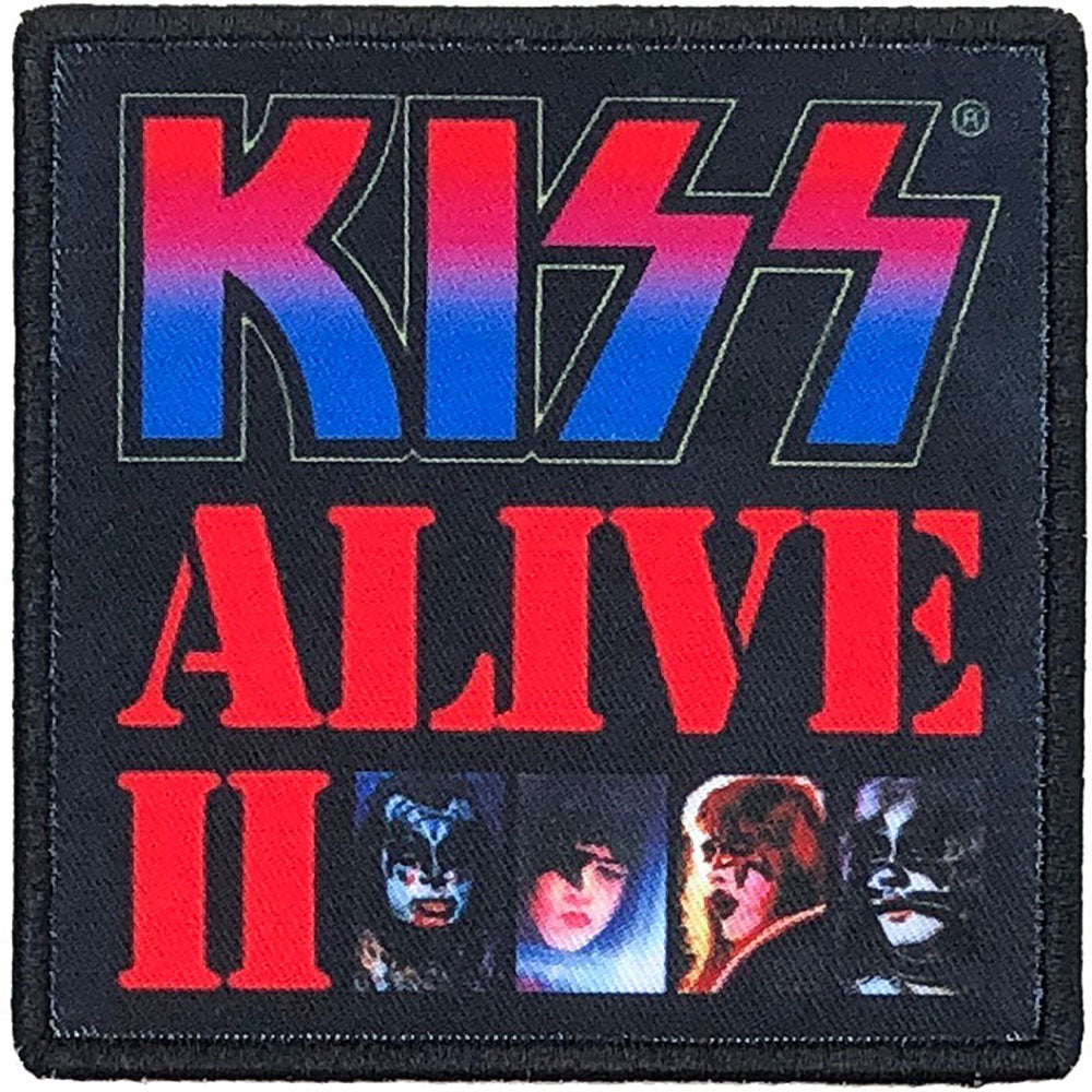 Kiss: Alive Ii (Album Cover) Standard Patch (Toppa)
